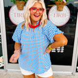 Color Me Coastal Blue Top