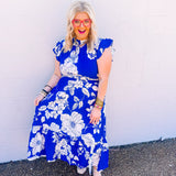 Oddi: Imperial Blue Dress