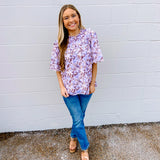 Spring Tips Floral Top