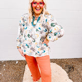 Golden Hour Floral Top