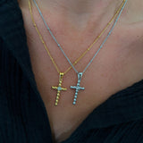 BLING CROSS NECKLACE