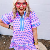 Jodifl Spring Boho Orchid Floral Dress