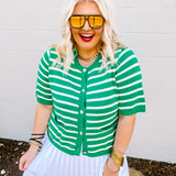 Varsity Stripe Sweater