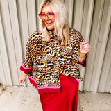 Pink Cadillac Leopard Top