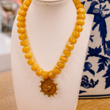 Hart Designs Chunky Yellow Duck Gold Coin Necklace