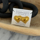 CHUNKY HEART EARRINGS