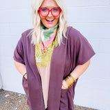 Stylive Brown Cardigan
