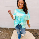 Oddi Sage-Mint Top