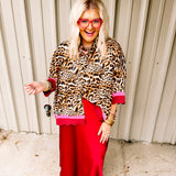 Pink Cadillac Leopard Top