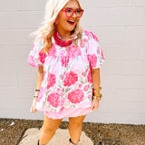 Haptics Sunday Morning Floral Top