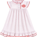 Christmas Swiss Dot Gown