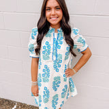 Porcelain Petals Dress