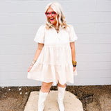 Oddi Suede Shirt Dress