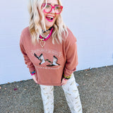 Bailey Rose Cinnamon Duck Sweatshirt