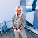 Bailey Rose Mocha Flying Duck Sweater