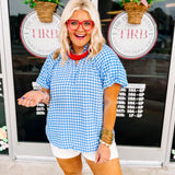 Color Me Coastal Blue Top