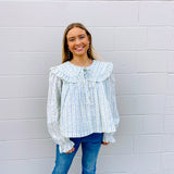 Love Shack Top in Blue