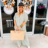 Oddi Olive Pant Set