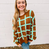 Mint Chocolate Sweater