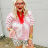The Red, White and Stripes Top