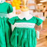 LuLu BeBe Smocked Waist Bubble Boys