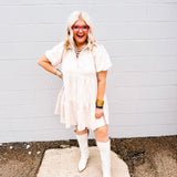 Oddi Suede Shirt Dress