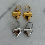 BUBBLE HEART EARRINGS