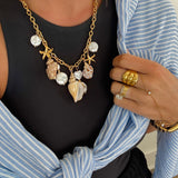 SHELL CHARM NECKLACE
