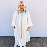 Entro Masters Stripe Sand Dress (+)