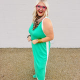 Entro Azalea Green Dress