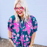 Pine & Petals Top (S-2X)