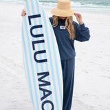 LULU MAC: Pastel MockNeck Set Sweatpants