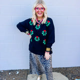 Oddi Christmas Wreath LeeLee Pullover