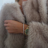 THICK STRETCHY TENNIS BRACELET
