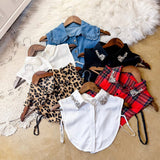 The Finishing Touch Faux Collar in Multiple Patterns