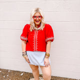 Oddi Red Temtations Top