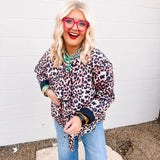 Carole Christian Quilted Animal Print Jacket