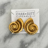 LARGE SHELL EARRINGS