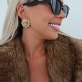 LOVE EACH OTHER MORE COIN EARRINGS ￼