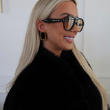 BROOKE EARRINGS – BLACK ￼