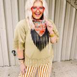 Langley Lace Moss Lace Top