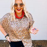 Leopard Luxe Top