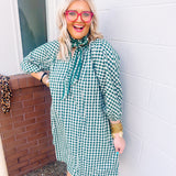Plaid Pickens Mini Dress