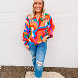 Colorful Fall Top