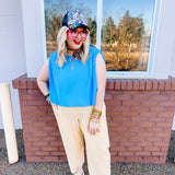 Oddi Yellow Striped Pants