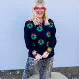 Oddi Christmas Wreath LeeLee Pullover
