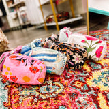 TIRB Quilted Cosmetic Bag Small