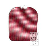 TRVL Bring It Lunch Bag: Gingham Red