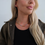 TWO TONED GRACE NECKLACE