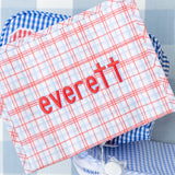 TRVL Large Roadie: Red Plaid